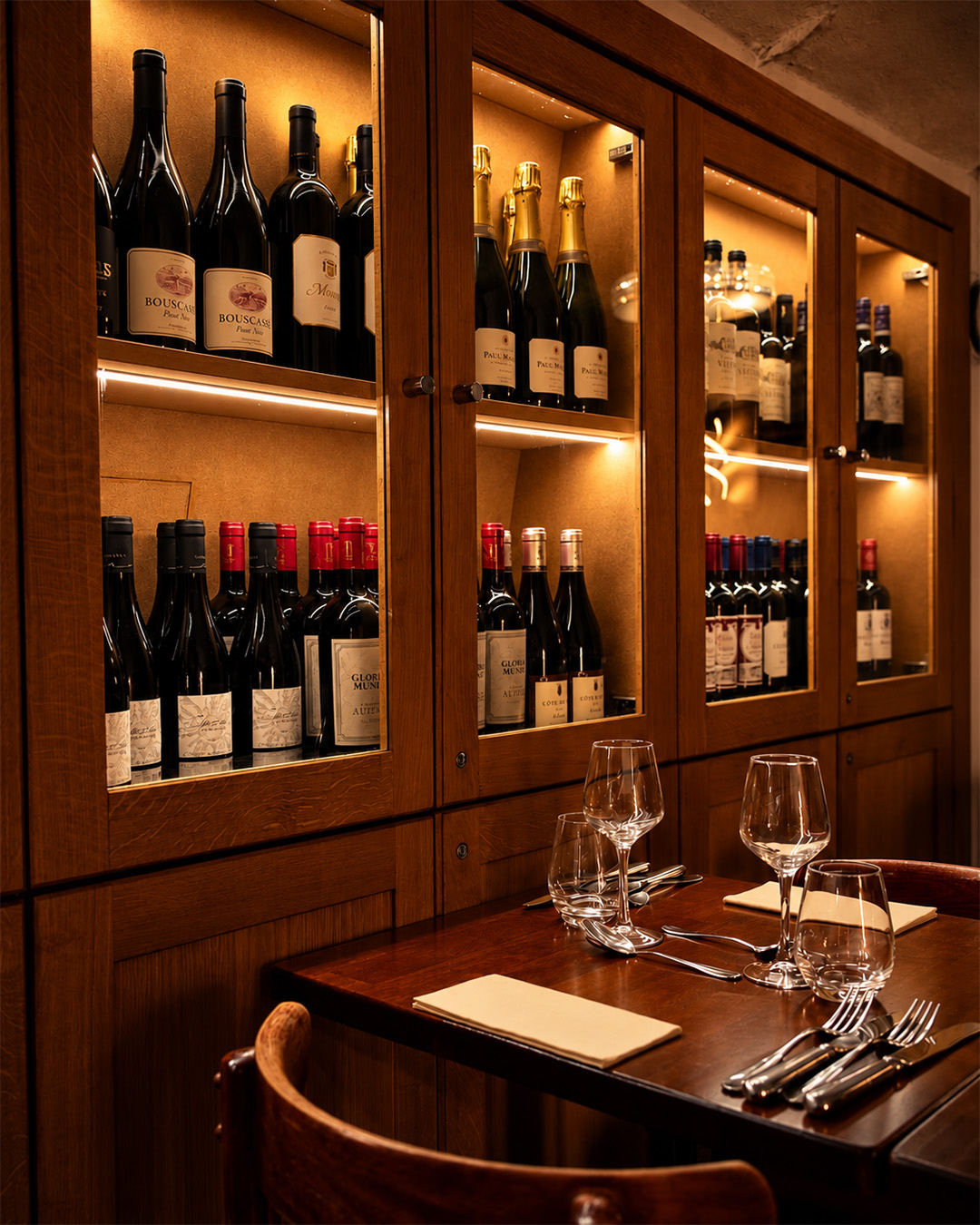 La cave à vins du Reminet